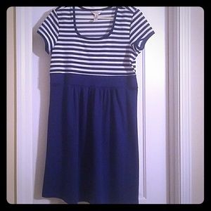Three Seasons Maternity Sailor Dress L